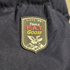 Triple F.A.T. Goose Reizen Puffer (Navy, size small)